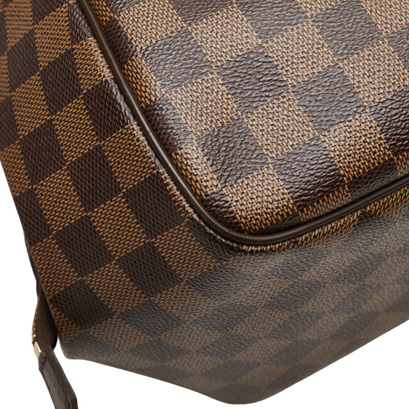 ルイ ヴィトン ダミエ ベレムMM ハンドバッグ N51174 ブラウン PVC レザー レディース LOUIS VUITTON 【中古】