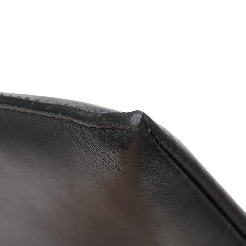 サンローラン SAINT LAURENT ロゴ プリント スタッズ iPad タブレットケース クラッチバッグ ブラック マルチカラー レザー レディース SAINT LAURENT 【中古】