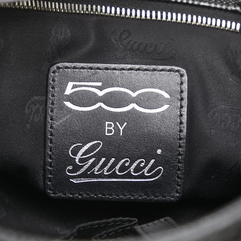グッチ シェリーライン GGインプリメ 斜め掛け ショルダーバッグ 269379 ブラック PVC レザー レディース GUCCI 【中古】