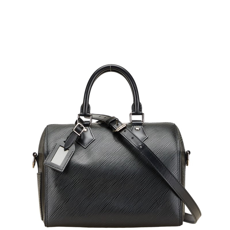 ルイ ヴィトン エピ スピーディ バンドリエール25 ハンドバッグ ショルダーバッグ 2WAY M51278 ノワール ブラック レザー レディース LOUIS VUITTON 【中古】