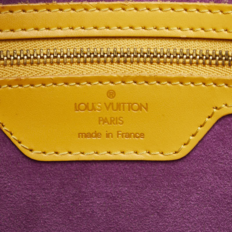 ルイ ヴィトン エピ サンジャック ショッピング ショルダーバッグ トートバッグ M52269 タッシリイエロー レザー レディース LOUIS VUITTON 【中古】