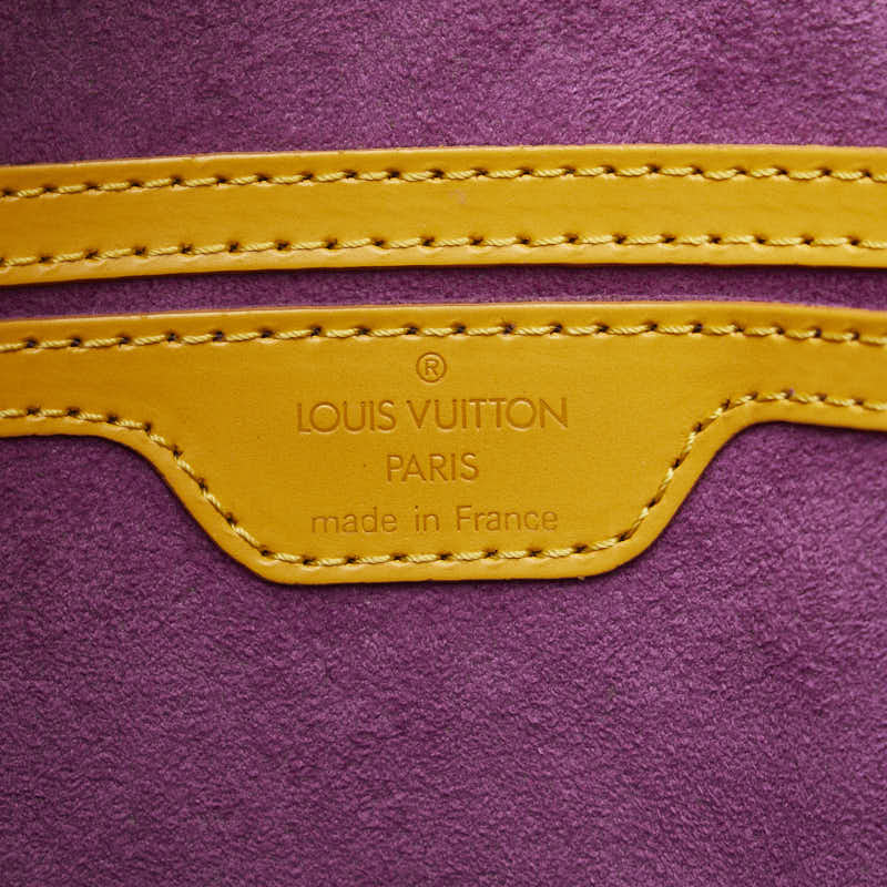 ルイ ヴィトン エピ サンジャック ハンドバッグ M52279 タッシリイエロー レザー レディース LOUIS VUITTON 【中古】
