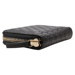 グッチ マイクログッチシマ 6連 キーケース 322214 0959 ブラック レザー レディース GUCCI 【中古】