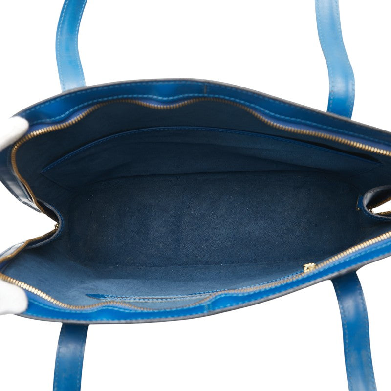 ルイ ヴィトン エピ リュサック ワンショルダーバッグ トートバッグ M52285 トレドブルー レザー レディース LOUIS VUITTON 【中古】