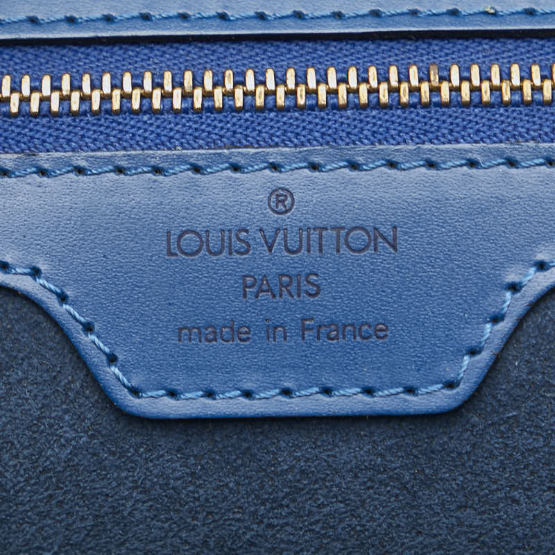 ルイ ヴィトン エピ リュサック ワンショルダーバッグ トートバッグ M52285 トレドブルー レザー レディース LOUIS VUITTON 【中古】