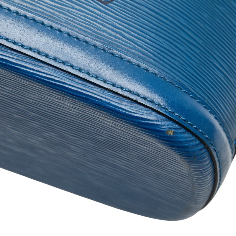 ルイ ヴィトン エピ リュサック ワンショルダーバッグ トートバッグ M52285 トレドブルー レザー レディース LOUIS VUITTON 【中古】