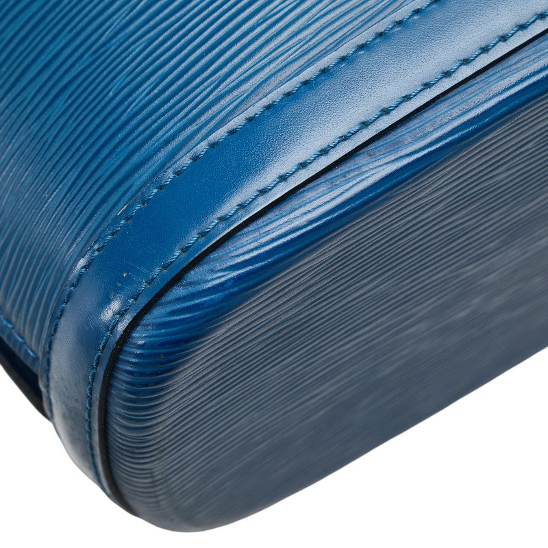 ルイ ヴィトン エピ リュサック ワンショルダーバッグ トートバッグ M52285 トレドブルー レザー レディース LOUIS VUITTON 【中古】