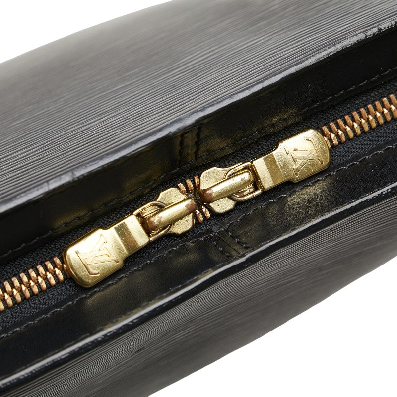ルイ ヴィトン エピ リュサック ワンショルダーバッグ トートバッグ M52282 ノワール ブラック レザー レディース LOUIS VUITTON 【中古】