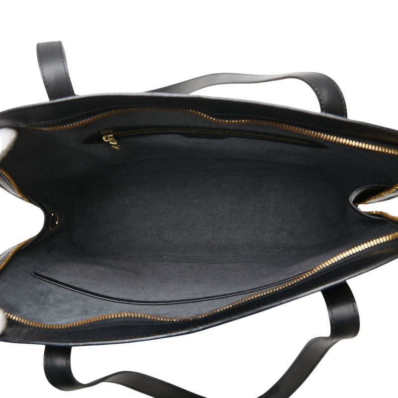 ルイ ヴィトン エピ リュサック ワンショルダーバッグ トートバッグ M52282 ノワール ブラック レザー レディース LOUIS VUITTON 【中古】
