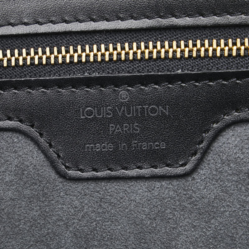 ルイ ヴィトン エピ リュサック ワンショルダーバッグ トートバッグ M52282 ノワール ブラック レザー レディース LOUIS VUITTON 【中古】