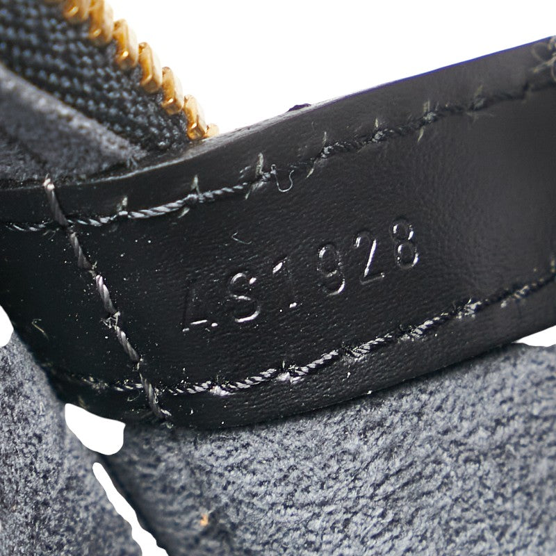 ルイ ヴィトン エピ リュサック ワンショルダーバッグ トートバッグ M52282 ノワール ブラック レザー レディース LOUIS VUITTON 【中古】