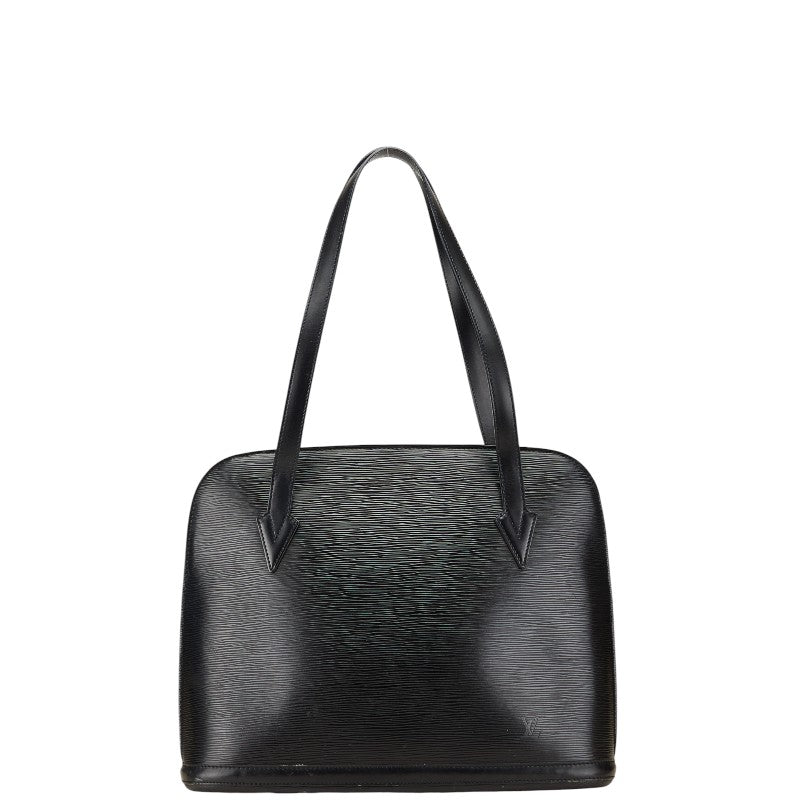 ルイ ヴィトン エピ リュサック ワンショルダーバッグ トートバッグ M52282 ノワール ブラック レザー レディース LOUIS VUITTON 【中古】