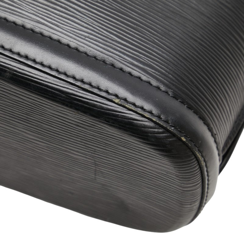 ルイ ヴィトン エピ リュサック ワンショルダーバッグ トートバッグ M52282 ノワール ブラック レザー レディース LOUIS VUITTON 【中古】