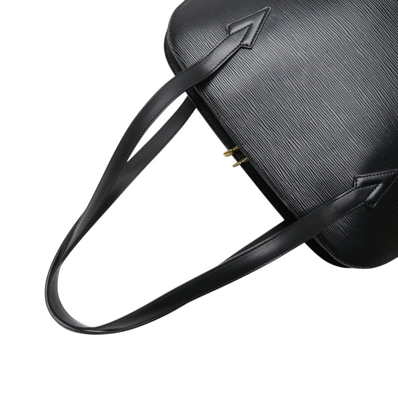 ルイ ヴィトン エピ リュサック ワンショルダーバッグ トートバッグ M52282 ノワール ブラック レザー レディース LOUIS VUITTON 【中古】