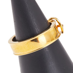 エルメス ブックルセリエ スカーフリング ゴールド メッキ レディース HERMES 【中古】