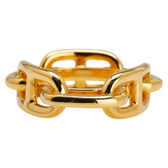 エルメス シェーヌダンクル スカーフリング ゴールド メッキ レディース HERMES 【中古】