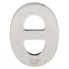 エルメス シェーヌダンクル モチーフ ペンダントトップ シルバー ベージュ メタル レディース HERMES 【中古】