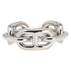 エルメス シェーヌダンクル スカーフリング シルバー メタル レディース HERMES 【中古】