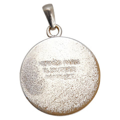 エルメス セリエ ペンダントトップ シルバー メタル レディース HERMES 【中古】