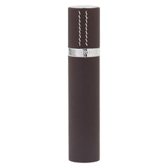 エルメス レフィラブル パフュームケース アトマイザー 香水入れ 香水ボトル ダークブラウン シルバー ヴォーエプソン メタル レディース HERMES 【中古】