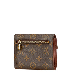 ルイ ヴィトン モノグラム ポルトフォイユコアラ 二つ折り財布 M58013 ブラウン PVC レザー レディース LOUIS VUITTON 【中古】