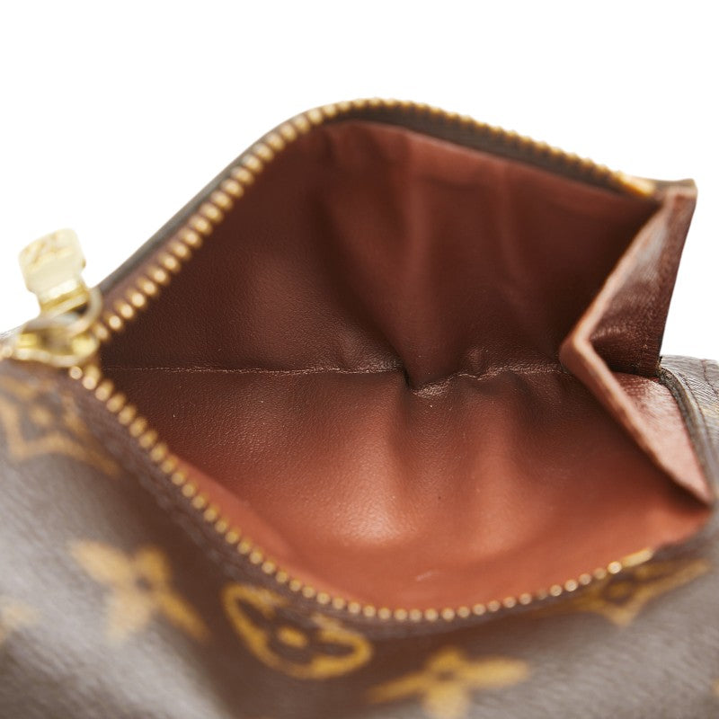ルイ ヴィトン モノグラム ポルトフォイユコアラ 二つ折り財布 M58013 ブラウン PVC レザー レディース LOUIS VUITTON 【中古】