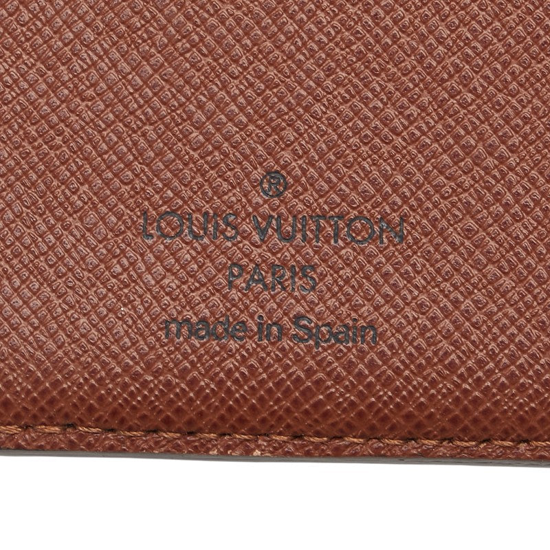 ルイ ヴィトン モノグラム ポルトフォイユコアラ 二つ折り財布 M58013 ブラウン PVC レザー レディース LOUIS VUITTON 【中古】
