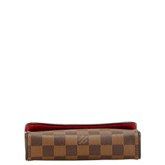 ルイ ヴィトン ダミエ ポシェット フロランティーヌ ポーチ N51856 ブラウン PVC レザー レディース LOUIS VUITTON 【中古】