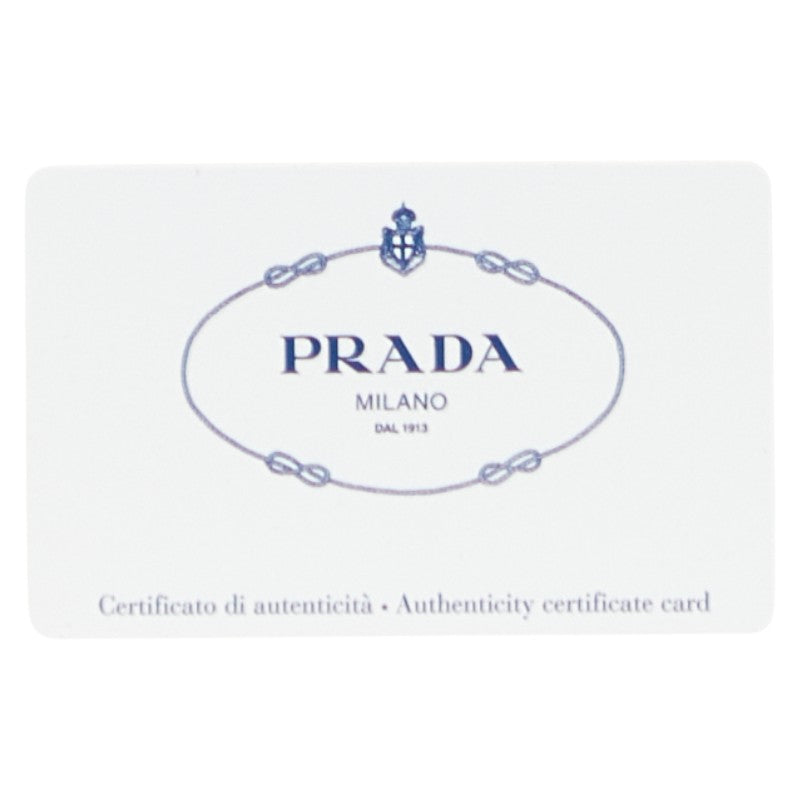 プラダ 三角ロゴプレート ハンドバッグ ショルダーバッグ 2WAY BN2795 ブラック レザー レディース PRADA 【中古】
