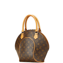 ルイ ヴィトン モノグラム エリプスMM ハンドバッグ M51126 ブラウン PVC レザー レディース LOUIS VUITTON 【中古】