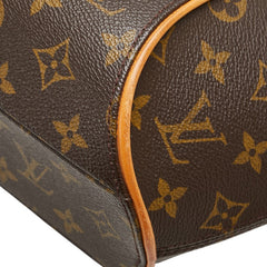 ルイ ヴィトン モノグラム エリプスMM ハンドバッグ M51126 ブラウン PVC レザー レディース LOUIS VUITTON 【中古】