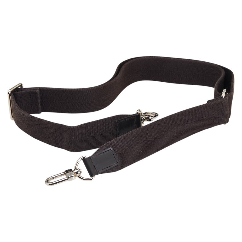 ルイ ヴィトン ショルダーストラップ ブラウン キャンバス レザー レディース LOUIS VUITTON 【中古】