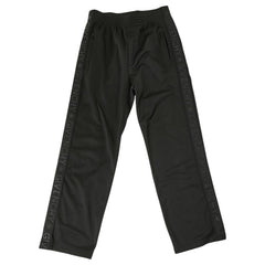 ジバンシー ロゴ ジャージ トラックパンツ サイズ:34 ブラック ポリエステル コットン メンズ Givenchy 【中古】
