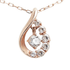 ヨンドシー K10PG ピンクゴールド ペンダントネックレス レディース 4℃ 【中古】