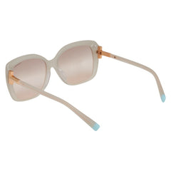 ティファニー ロゴ サングラス 4171F 8313 ベージュ系 プラスチック レディース TIFFANY&Co. 【中古】