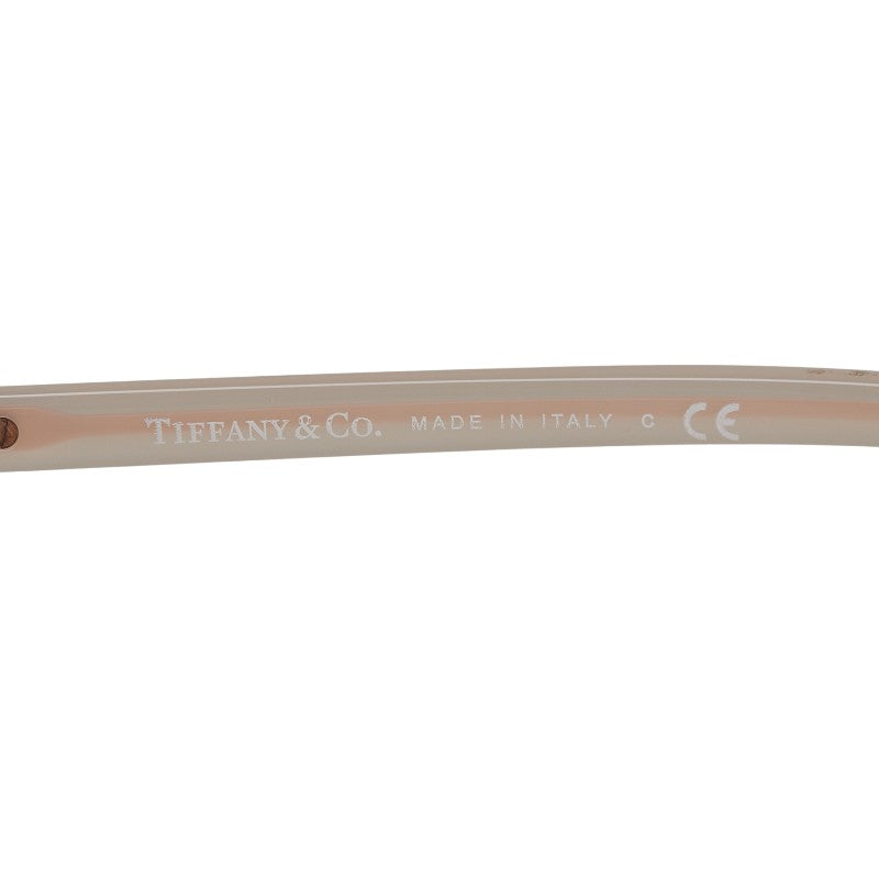 ティファニー ロゴ サングラス 4171F 8313 ベージュ系 プラスチック レディース TIFFANY&Co. 【中古】