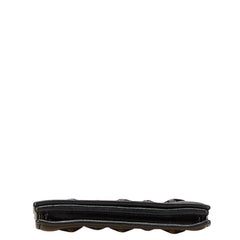 ジミーチュウ スター スタッズ カードケース 小銭入れ ブラック レザー レディース JIMMY CHOO 【中古】