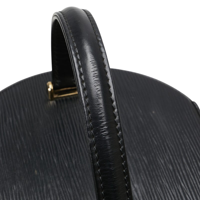 ルイ ヴィトン エピ カンヌ ハンドバッグ バニティバッグ M48032 ノワール ブラック レザー レディース LOUIS VUITTON 【中古】