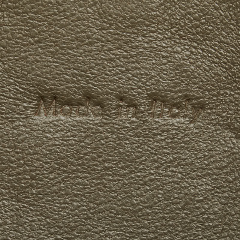 セリーヌ ラゲージ ミニショッパー ハンドバッグ ベージュ ブラウン レザー レディース CELINE 【中古】