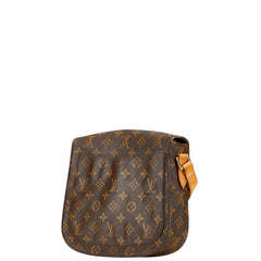 ルイ ヴィトン モノグラム サンクルー24 斜め掛け ショルダーバッグ M51242 ブラウン PVC レザー レディース LOUIS VUITTON 【中古】