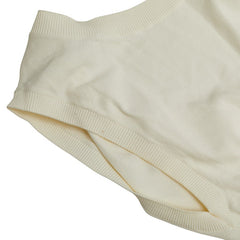 モンクレール ゴムベルト付き ノースリーブワンピース サイズ:S ホワイト ポリエステル レディース MONCLER 【中古】