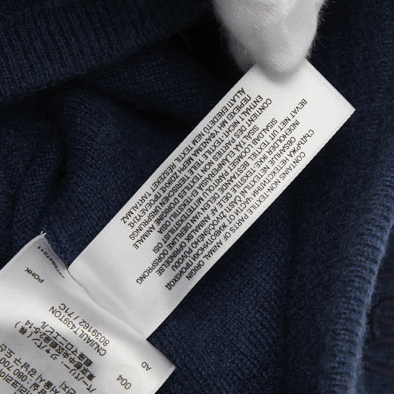 バーバリー ニットハーフパンツ 表記サイズ:S ブルー カシミヤ メンズ BURBERRY 【中古】