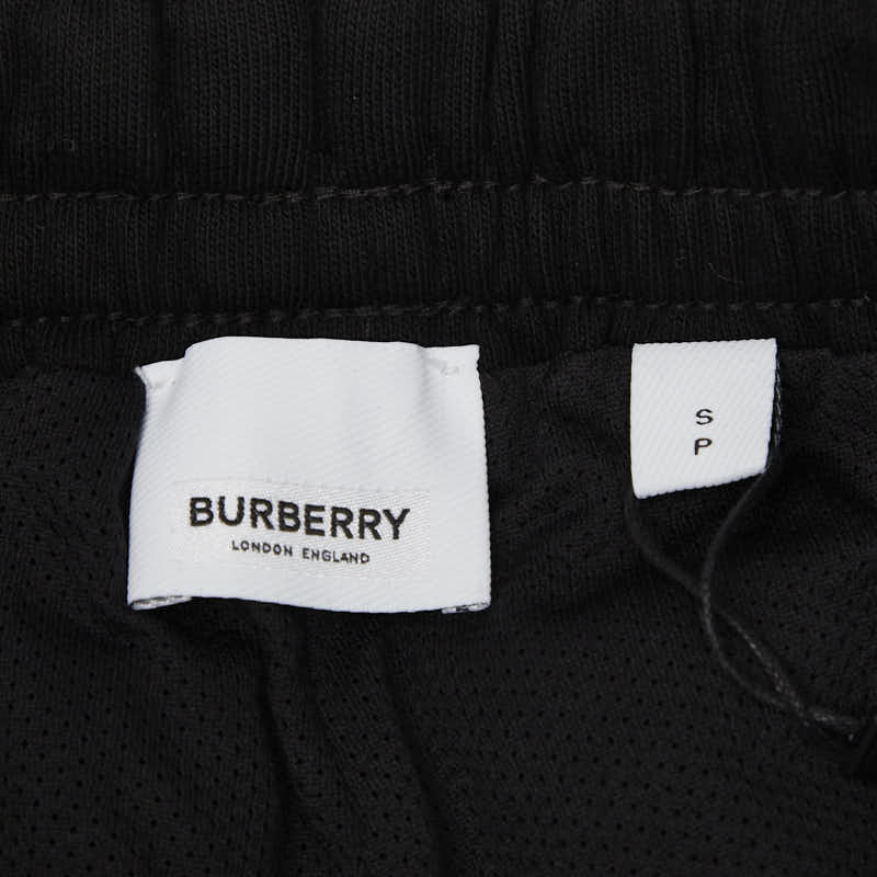 バーバリー チェック ジョギングパンツ イージーパンツ サイズ:S グレー マルチカラー ボア アクリル メンズ BURBERRY 【中古】