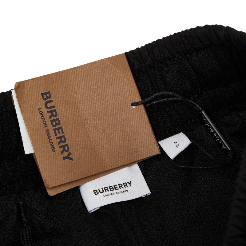 バーバリー チェック ジョギングパンツ イージーパンツ サイズ:S グレー マルチカラー ボア アクリル メンズ BURBERRY 【中古】