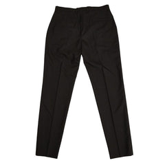 ディオール D uniform テーパードパンツ スラックス サイズ:40 8U1P01A1800 ブラック ウール メンズ Dior 【中古】