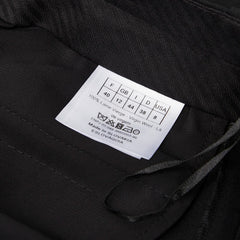 ディオール D uniform テーパードパンツ スラックス サイズ:40 8U1P01A1800 ブラック ウール メンズ Dior 【中古】