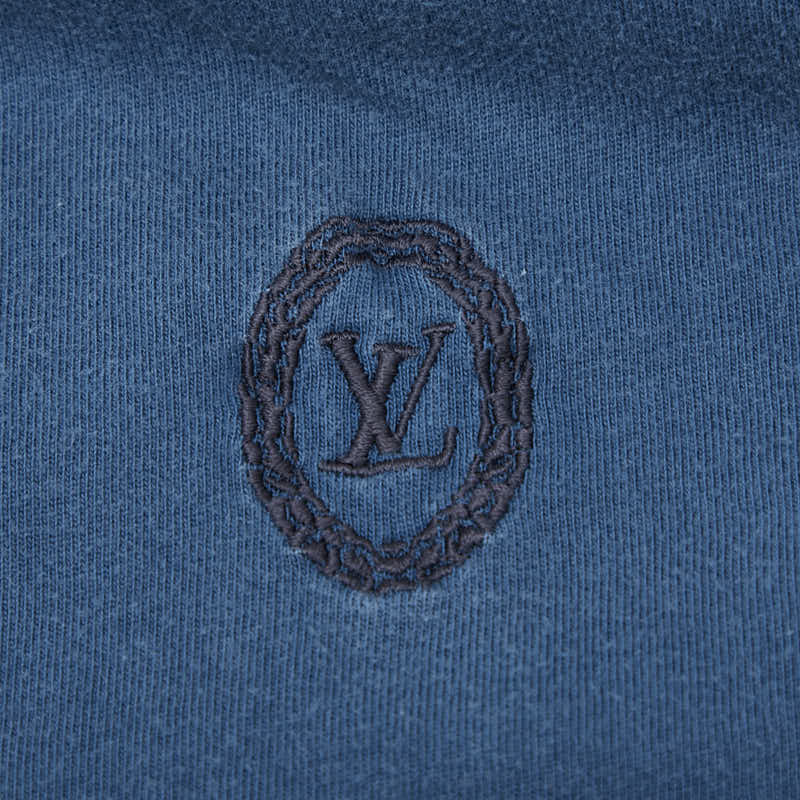 ルイ ヴィトン ポロシャツ サイズ:M ブルー系 コットン メンズ LOUIS VUITTON 【中古】