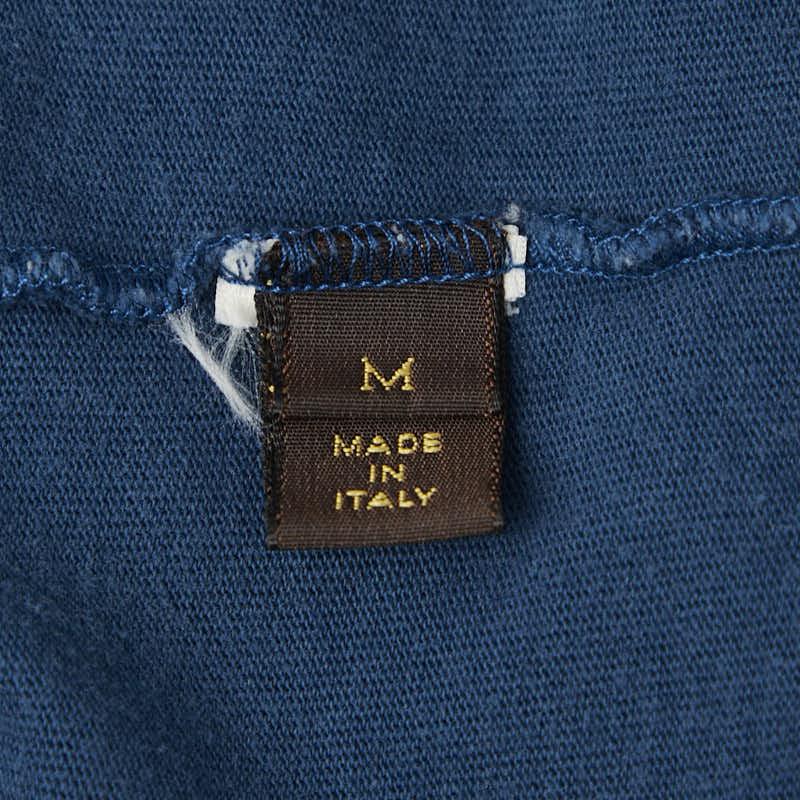 ルイ ヴィトン ポロシャツ サイズ:M ブルー系 コットン メンズ LOUIS VUITTON 【中古】