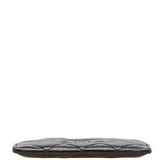 シャネル ココマーク カードケース ブラック キャビアスキン レディース CHANEL 【中古】