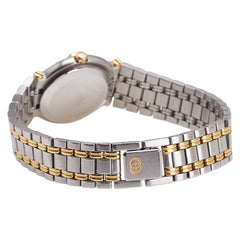 グッチ 腕時計 9000L クオーツ ブラック文字盤 ステンレススチール メッキ レディース GUCCI 【中古】